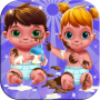 icon Baby twins(game Twins Caring Day - Jogos Grávidos Meninas
)