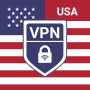 icon USA VPN - Get USA IP (VPN dos EUA - Obtenha IP Fast VPN dos EUA)