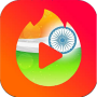 icon com.vigo.video.indian.app(Indian Vigo Vídeo Status App
)