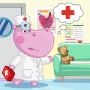 icon Kids Doctor(Hipopótamo médico: Kids hospital
)