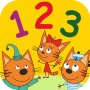 icon com.trilobitesoft.kc.kids.game.three.cats.children.tales.kidecat.baby.books.learning123(Kid-e-Cat: Jogo de 123 números para crianças!
)