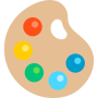 icon Paint tool/Animation (Ferramenta de pintura/Animação
)
