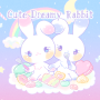 icon Cute Dreamy Rabbit(Cute Dreamy Rabbit + HOME
)