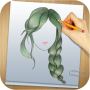 icon Draw Hairstyle(Penteados Esboço: Aprenda a Desenhar Penteados
)