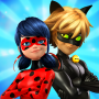 icon Miraculous Ladybug & Cat Noir (Miraculous Ladybug Cat Noir)