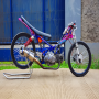 icon Drag Racing modified motocycle(Motocicleta modificada de corrida de arrancada)