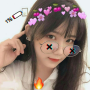 icon Live face sticker sweet (Live face sticker doce
)