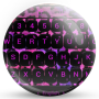 icon Keyboard Theme Leopard Pink (Teclado Tema Leopardo Rosa)