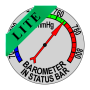 icon Barometer In Status Bar(Barômetro na barra de status Lite)