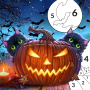 icon Halloween Coloring Book(Halloween Coloring Book Game Jogo
)