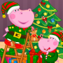 icon Hippo: Santa()