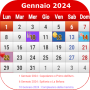 icon Italia Calendario(Calendário Itália 2024)