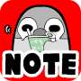icon Pesoguin Memo Pad(Pesoguin Memo Pad Penguin note)