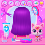 icon VioletMy Little Pet(Jogos de meninas: cuidados com animais de estimação e jogos de meninas Dressup)