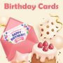 icon Birthday Cards(Cartões de aniversário
)