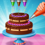 icon Christmas Doll Cooking Cakes (Bolos para Cozinhar Bonecas de Natal)