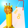 icon Real Long Neck Run 3D(Long Neck Run 3d: Rings Stack
)