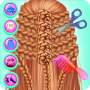 icon Princess Braided Hairstyles Color by number(Princess Braided Hairstyles)