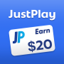 icon JustPlay: Earn Money or Donate (JustPlay: Ganhe Dinheiro ou Doe)