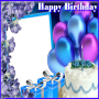 icon Birthday Photo Frame(Moldura de foto de aniversário)