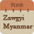 icon Zawgyi Myanmar Fonts (Zawgyi Myanmar Fontes) 8.0