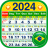 icon com.gamesrushti.brazilcalendar(Brasil Calendário 2024 Brasil) 1.5