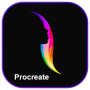 icon Procreate X3(ilustração Procreate Pocket App 2021
)