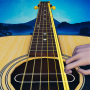 icon Acoustic electric guitar game (Acústico jogo de guitarra elétrica
)