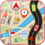 icon Driving Route GPS Navigation F (Rota de direção Navegação GPS F)