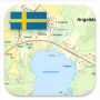 icon Sweden Topo Maps(Mapas do Suécia Topo)