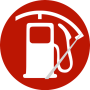 icon Gas prices(Preços de combustível e reabastecimento)