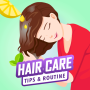 icon Haircare app for women (Aplicativo de tratamento capilar para mulheres)