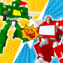 icon Robot Monster Transform Battle(Merge Color Monster Battle)