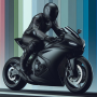 icon Fast Motorcycle Driver (Motorista rápido da motocicleta)