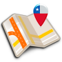 icon Map of Chile offline (Mapa do Chile offline)