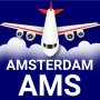 icon Amsterdam Airport(Flightastic - Amsterdã AMS)