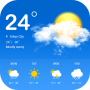 icon Daily weather forecast (Previsão meteorológica diária)