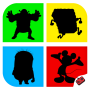 icon Shadow Quiz Game(Sombra Quiz Game - Cartoons)