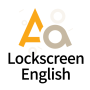 icon Lockscreen English Word Alarm (Lockscreen Alarme de palavras em inglês)
