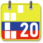 icon Calendario Colombia(Feriados Colombianos 2023, Widget)