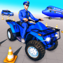 icon Police ATV Car Transport Games(Polícia ATV Car Transport Games
)