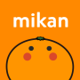 icon 英語アプリmikan -TOEIC・英検®・英会話・英単語 (Inglês App mikan -TOEIC/Eiken®/Conversação em inglês/Vocabulário em inglês)