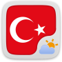 icon GO weather EX Turkish Language(Língua Turca GOWeatherEX)