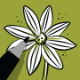 icon Learn how to draw flowers (Aprenda a desenhar flores)