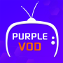 icon Purple VOD - IPTV Player (Roxo VOD - IPTV Player)