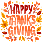 icon Happy Thanksgiving(feliz acção de graças deseja
)