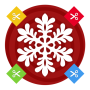 icon Paper Snowflakes(Floco de neve de papel Fazendo)