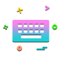 icon Custom Keyboard Themes KeyPad(Temas de teclado personalizados:)