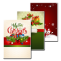icon Christmas Greeting Cards (Cartões)