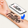 icon Stylish Fonts Tattoo on Body (Fontes estilosas Tatuagem no corpo)